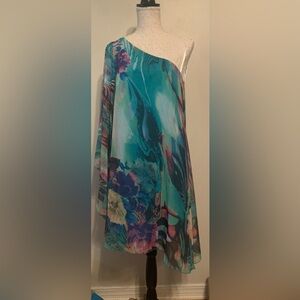 Bisou Bisou Teal Dress